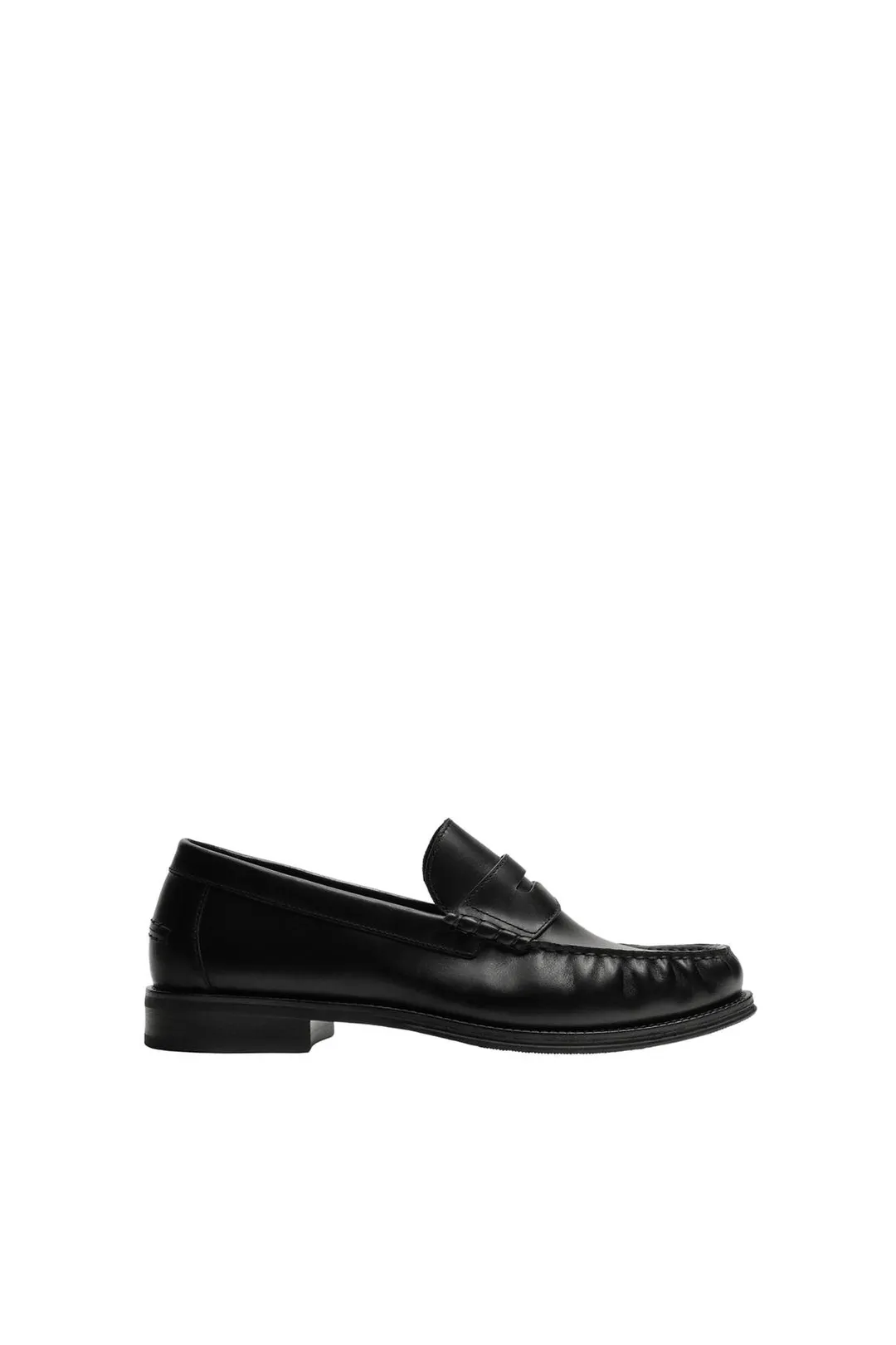 Кожаные пенни-лоферы, Zara