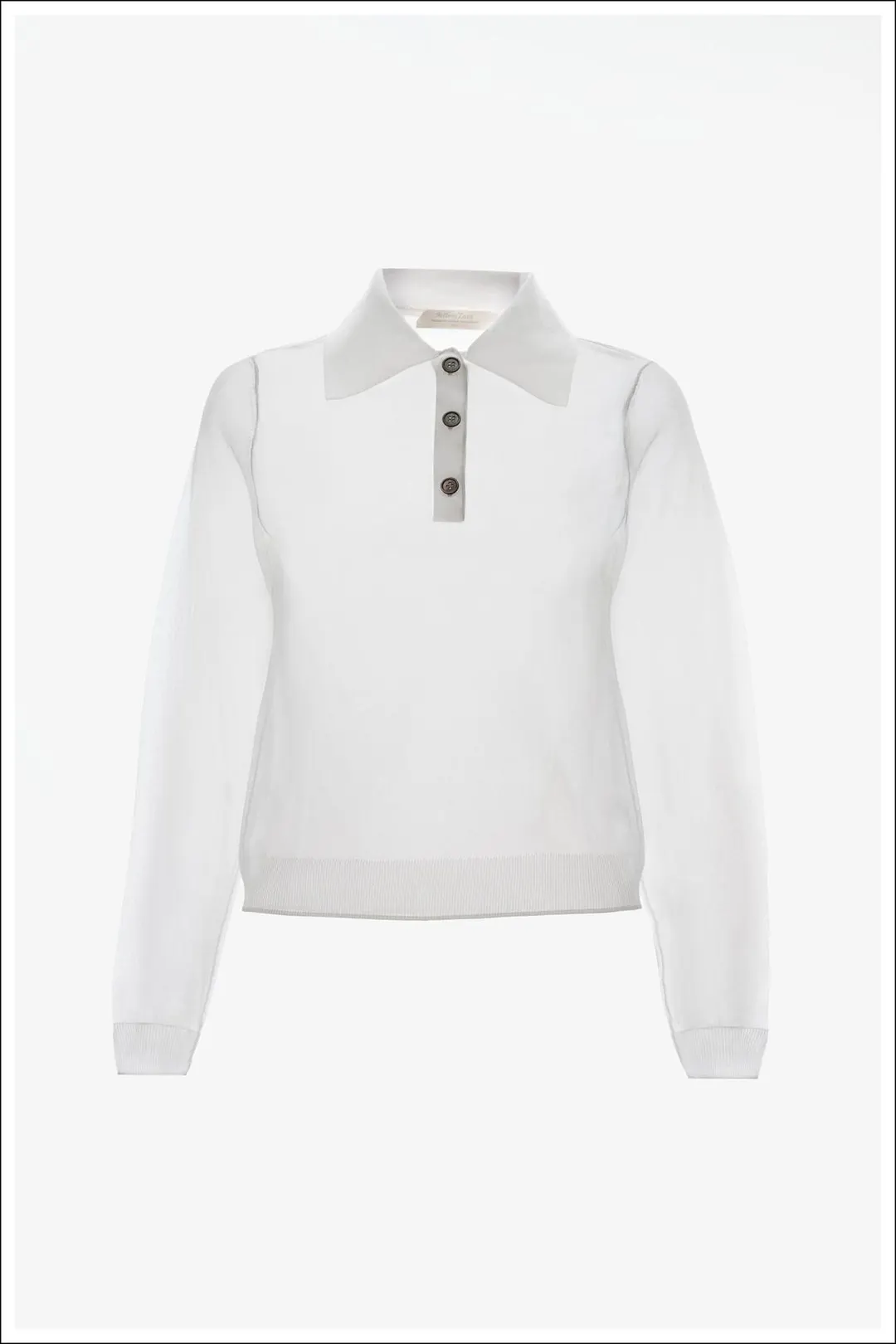 Полупрозрачное вязаное поло Limited Edition, Zara