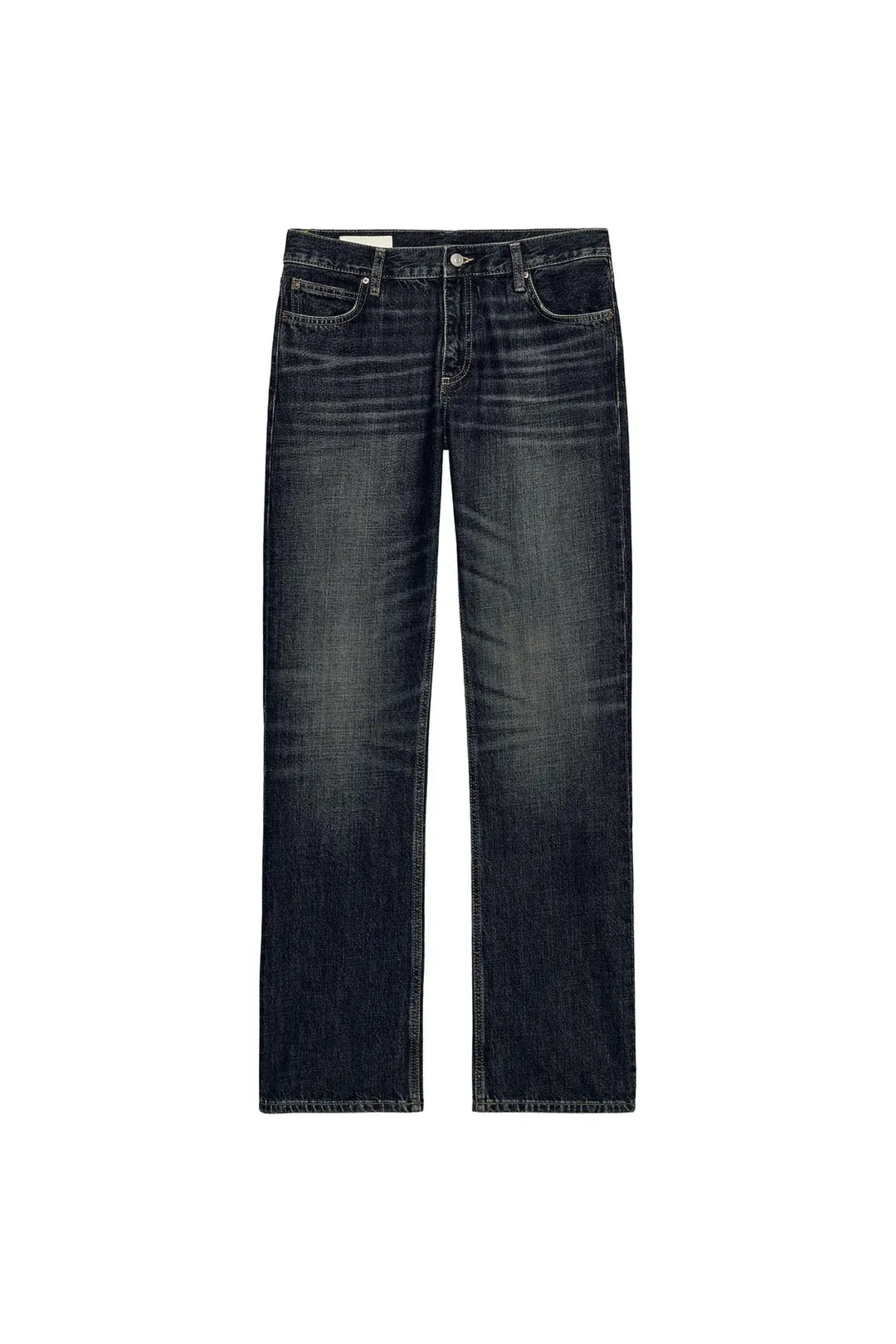 Прямые джинсы со средней посадкой TRF, Zara