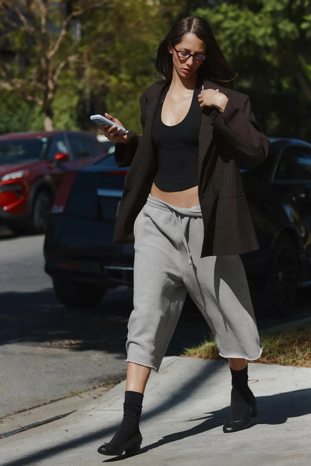Блейзер оверсайз в полоску, Zara