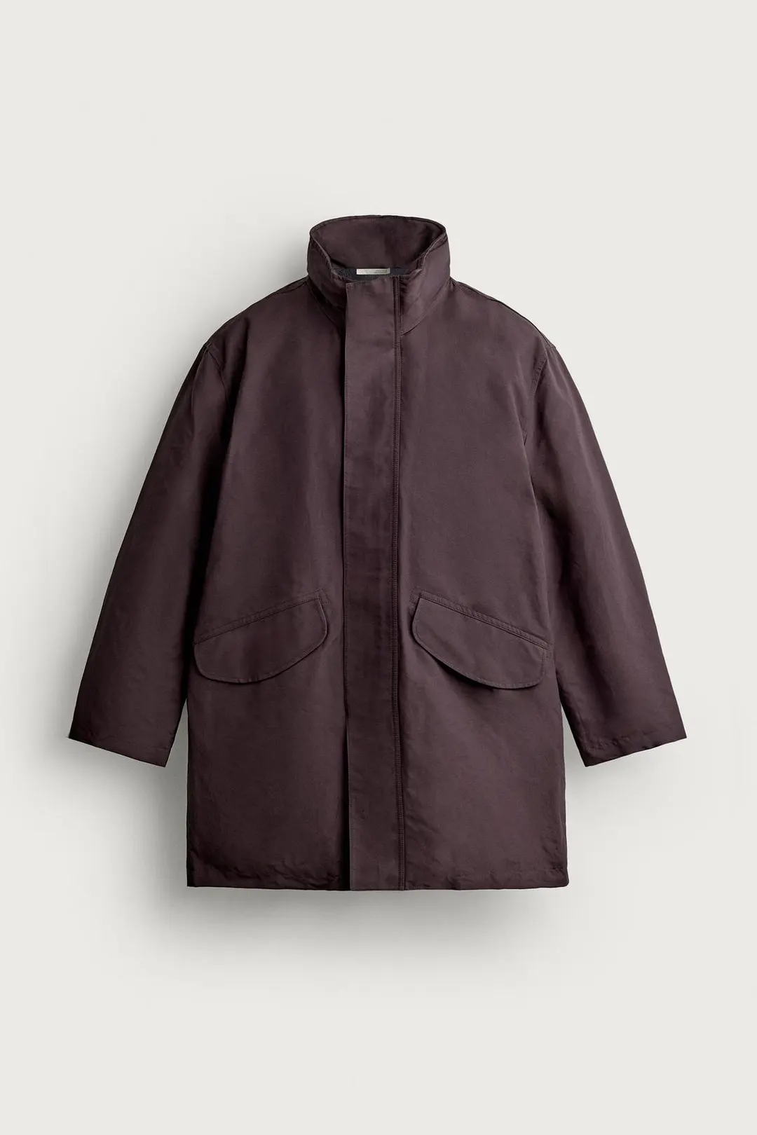 Утепленная парка из технологичной ткани, Zara