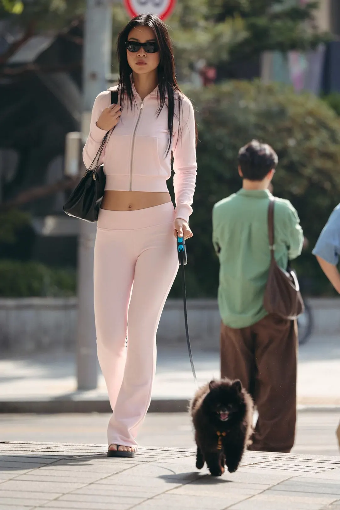 Брюки флисовые клеш, Zara