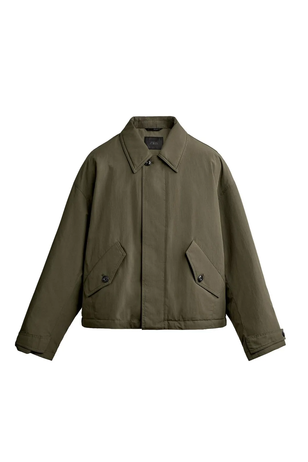 Утепленная водоотталкивающая куртка, Zara