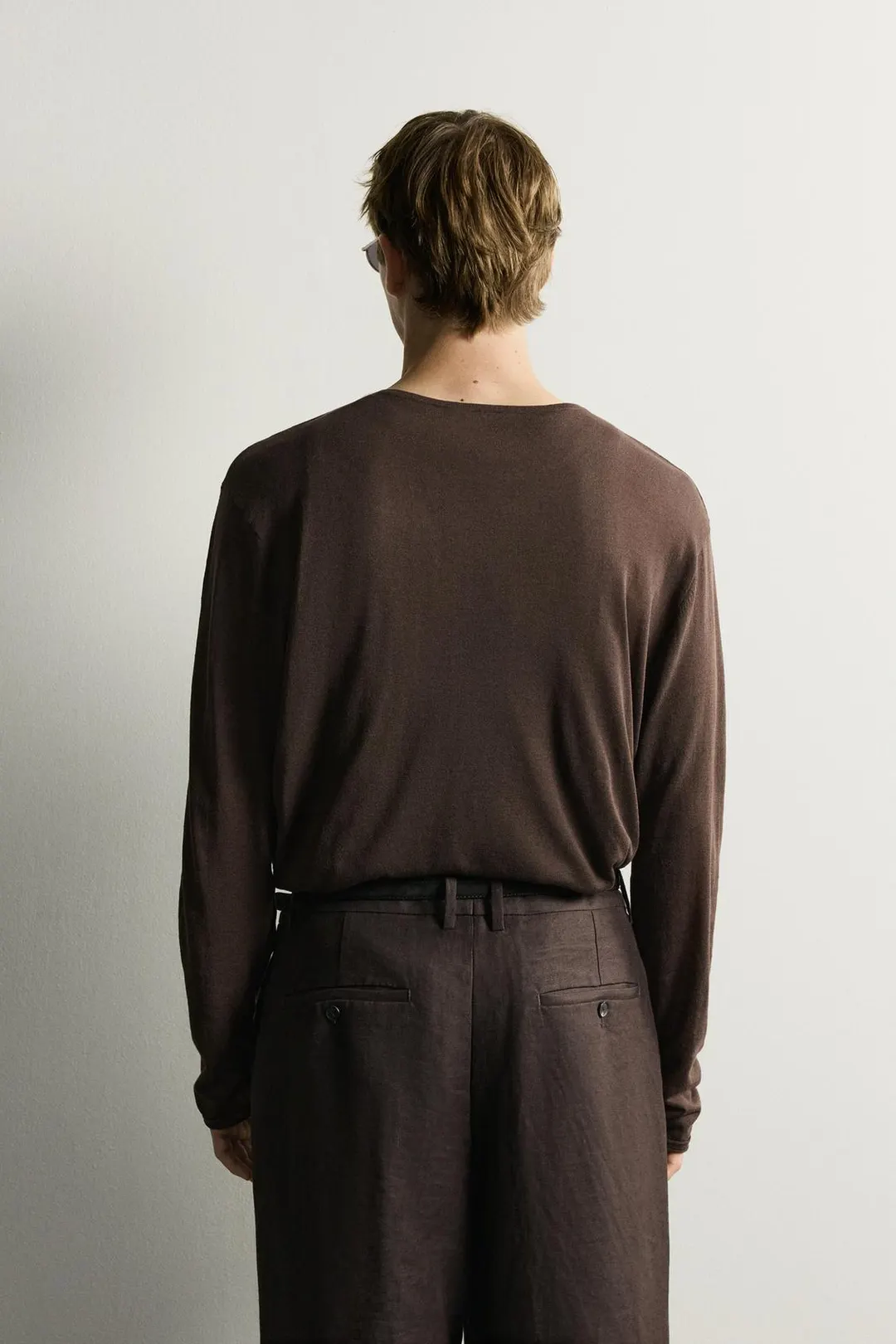 Футболка полупрозрачной вязки, Zara