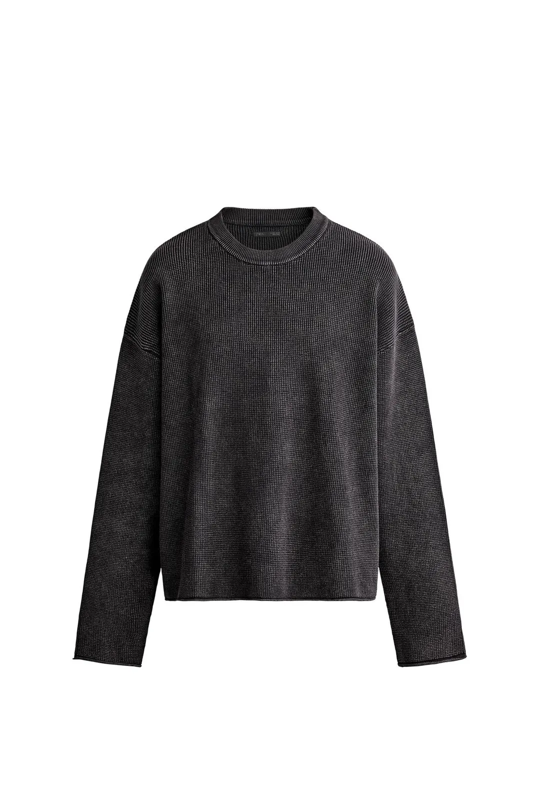 Джемпер вафельной вязки, Zara