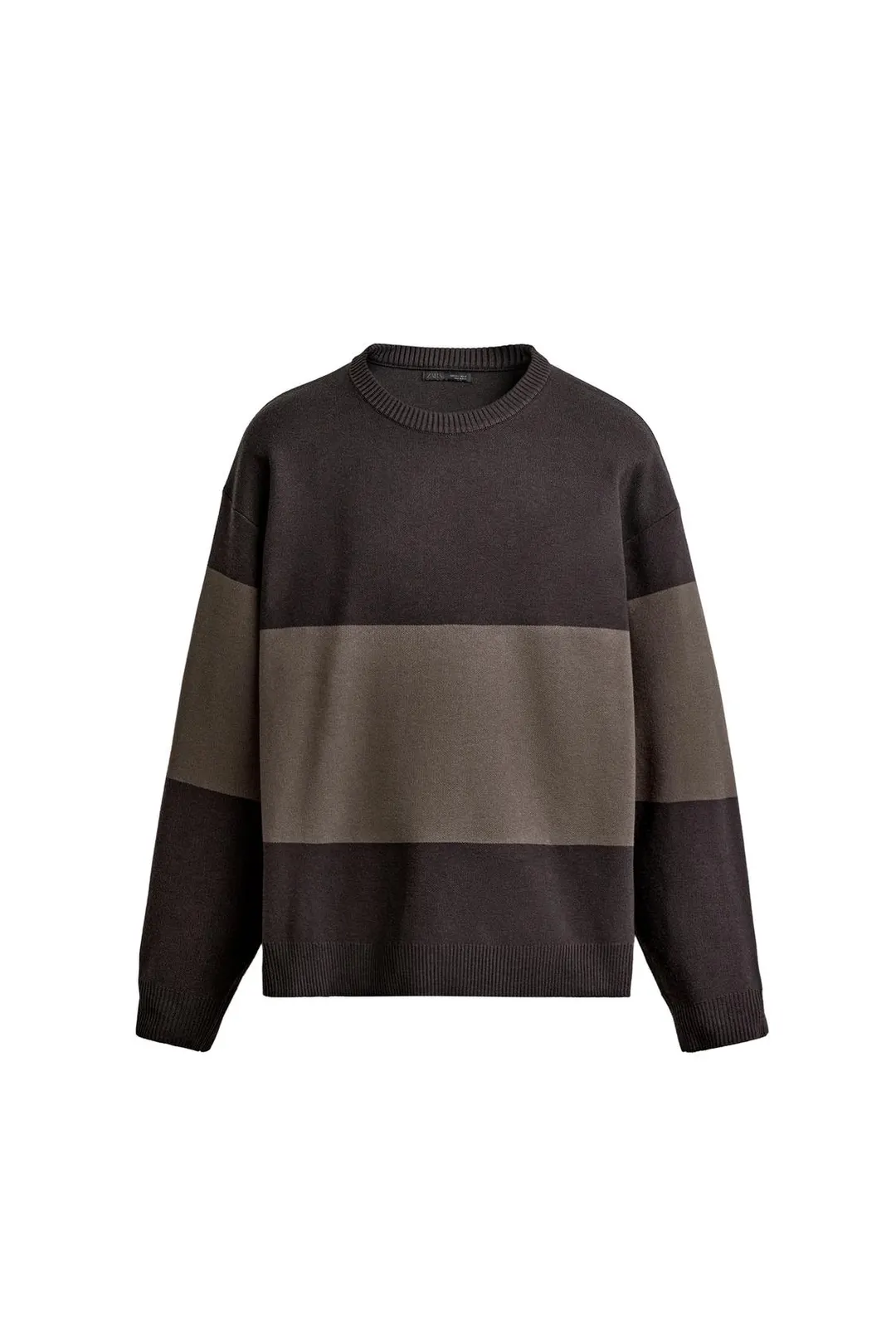 Мягкий джемпер структурного кроя, Zara
