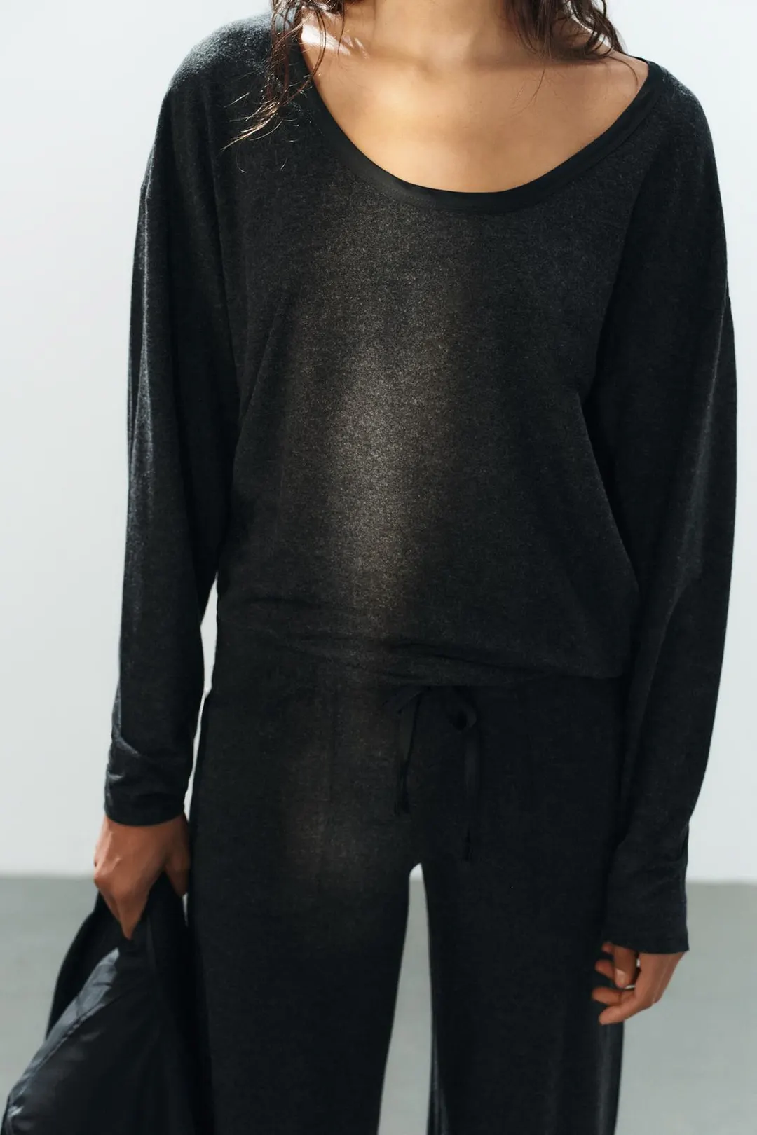 Футболка мягкая оверсайз, Zara