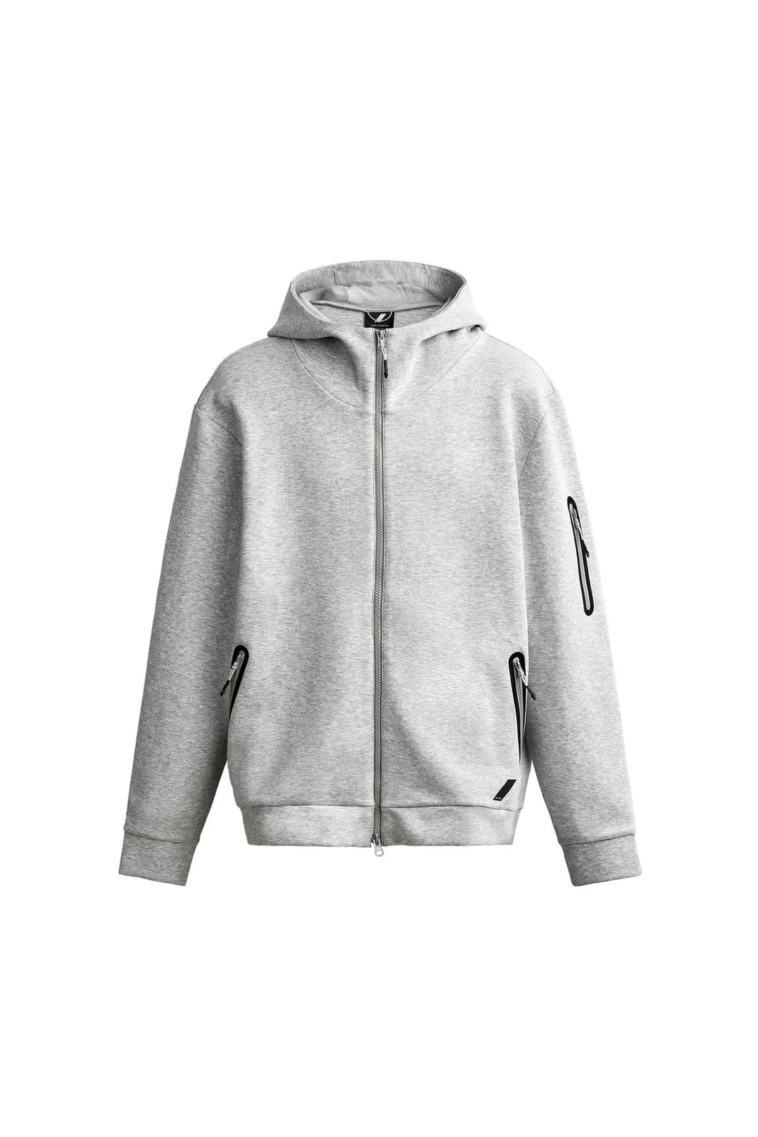 Толстовка из технологичной ткани с капюшоном и молнией, Zara