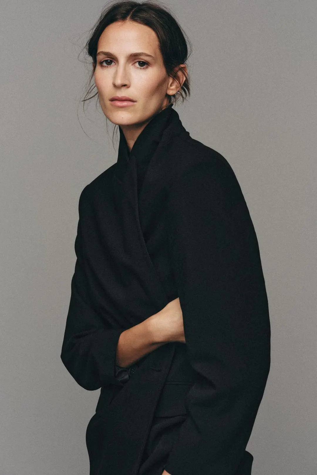 Двубортный блейзер оверсайз, Zara