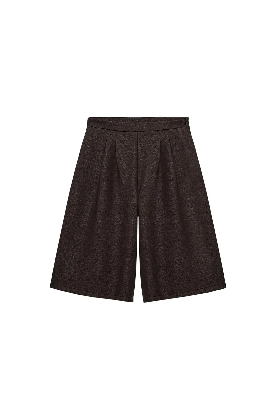 Шорты-бермуды мягкие со складками, Zara
