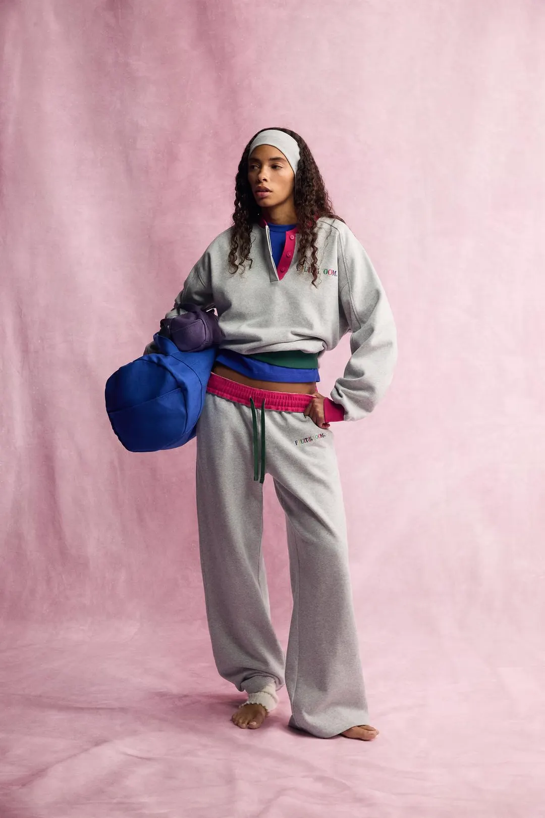 Свитшот Fruit of the Loom™ с контрастными деталями, Zara