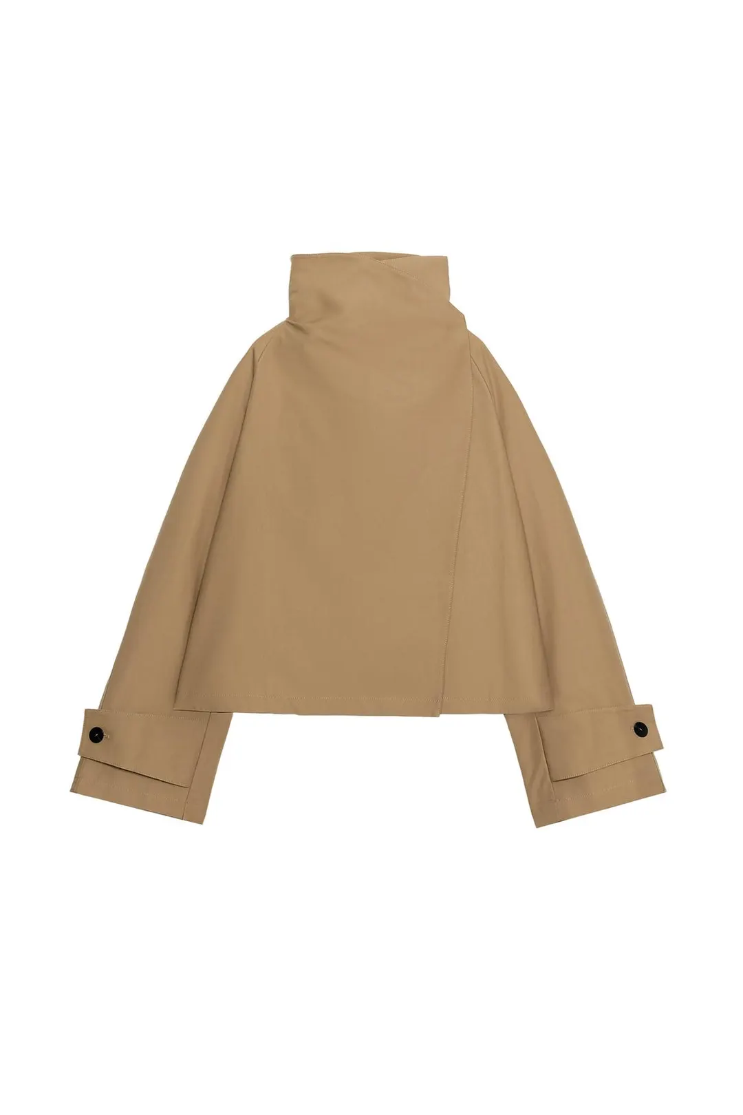 Тренч укороченный с воротником-стойкой ZW Collection, Zara