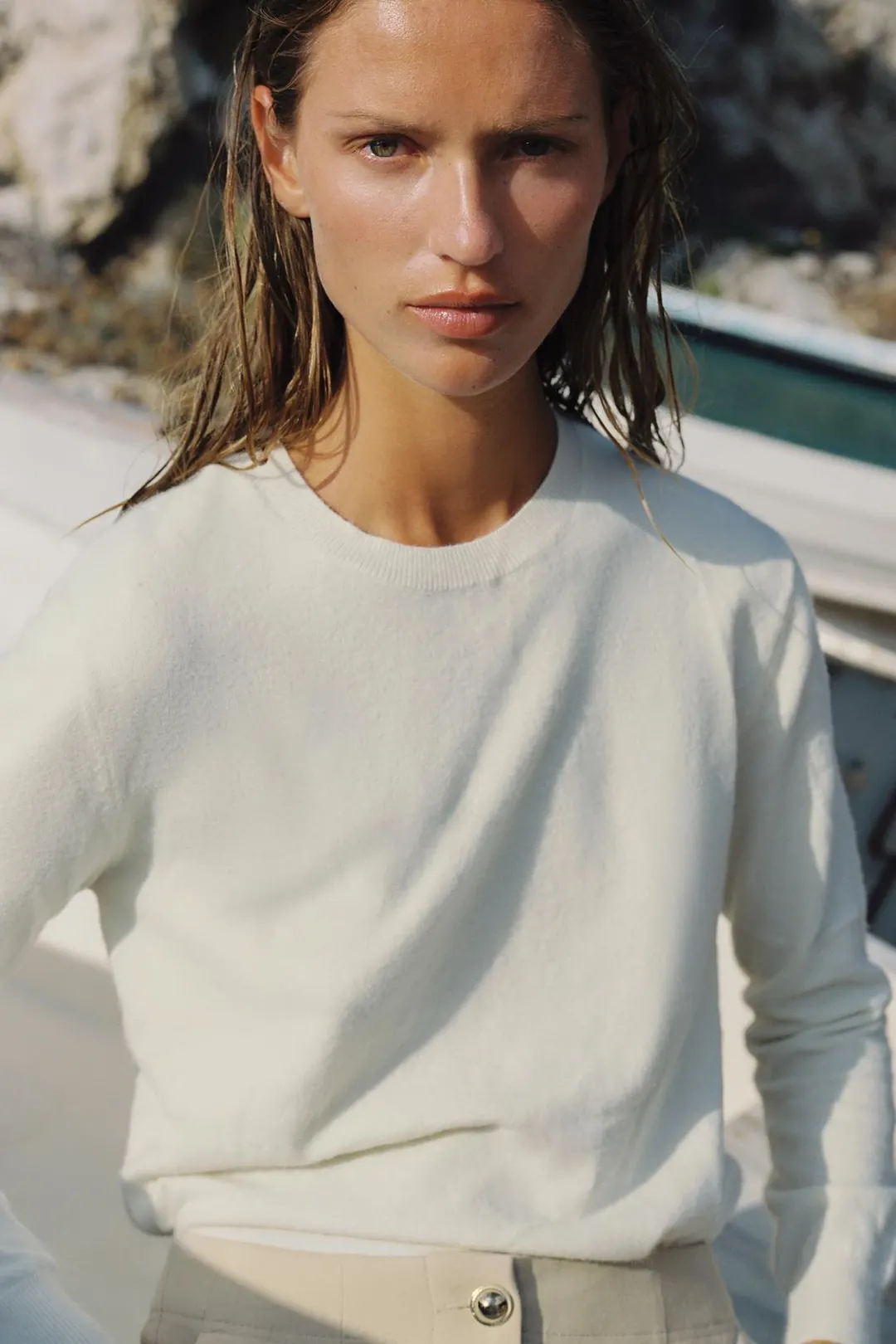 Мягкий вязаный джемпер, Zara