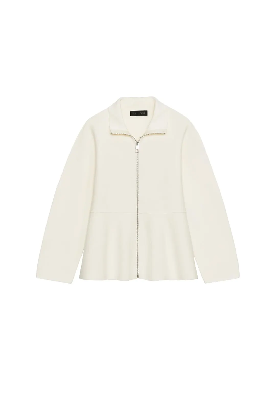 Кардиган на молнии с баской, Zara