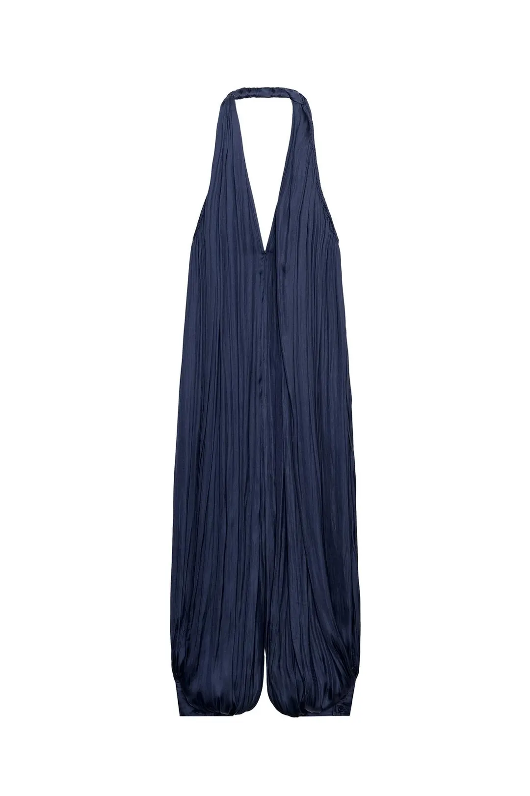 Атласный комбинезон с открытыми плечами ZW Collection, Zara