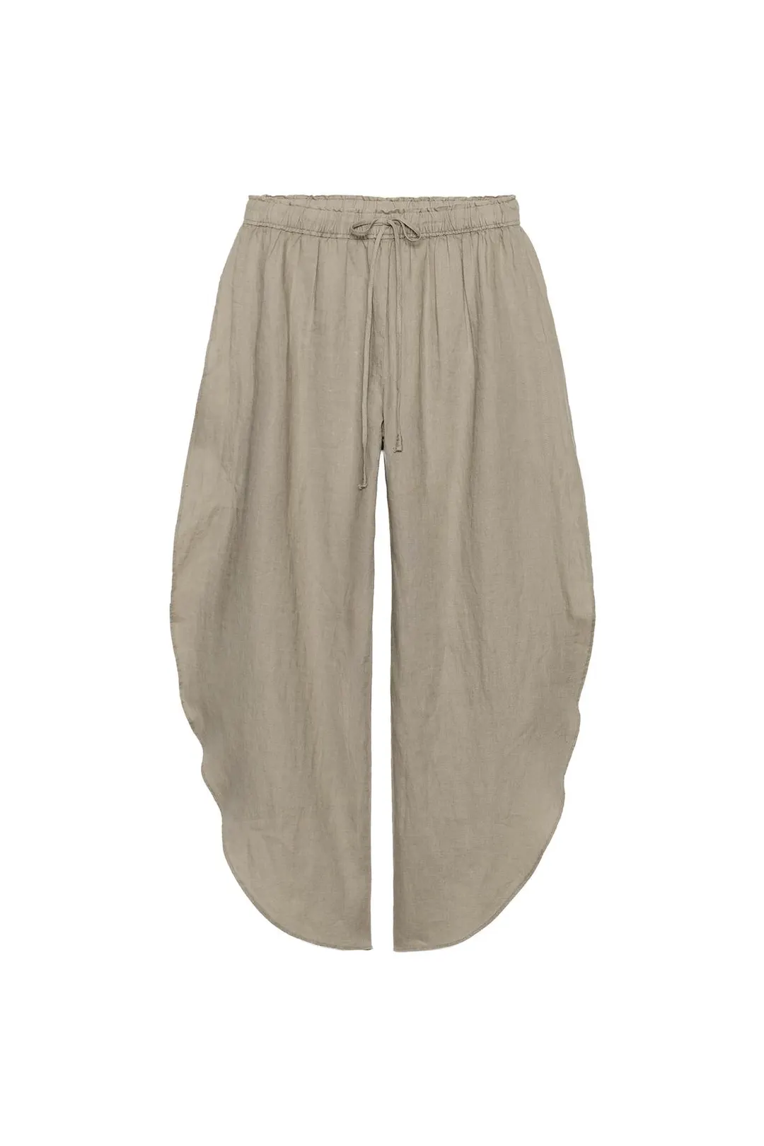 Брюки из 100% льна с разрезами ZW Collection, Zara