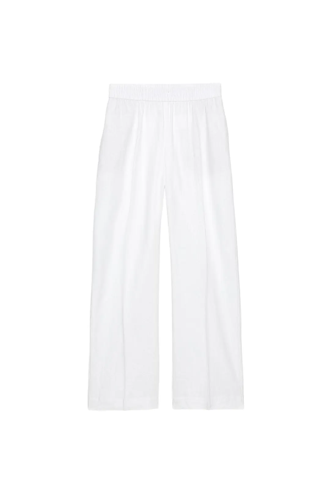 Брюки прямого кроя со льном, Zara