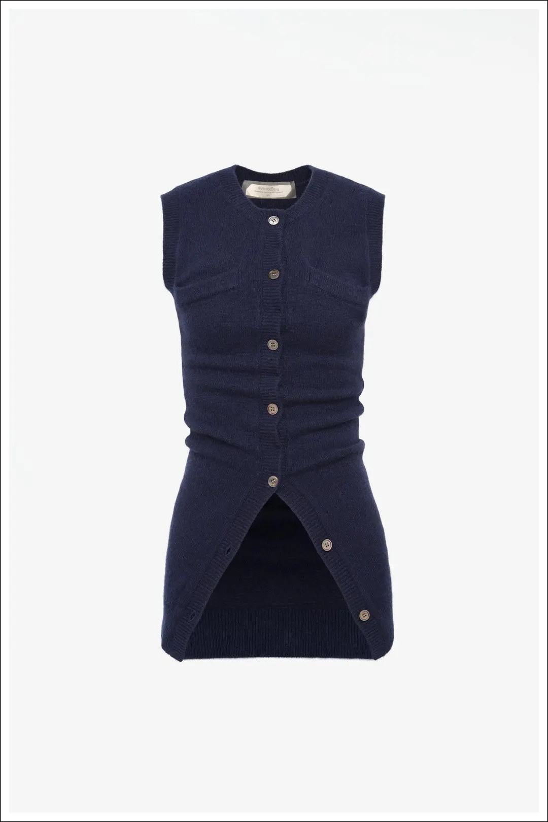 Вязаный жилет из 100% кашемира Limited Edition, Zara