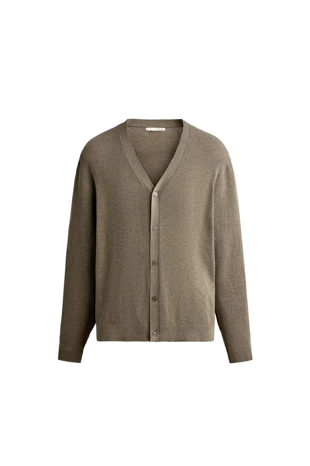 Кардиган в рубчик свободного кроя, Zara