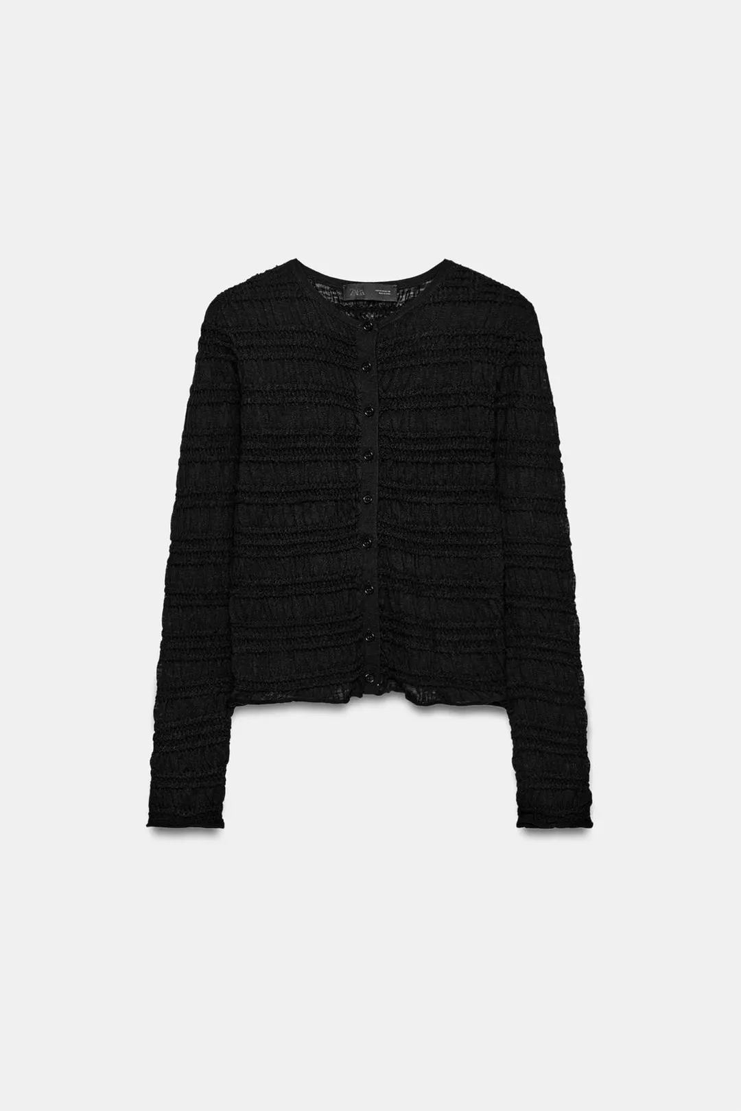 Кардиган фактурной вязки, Zara