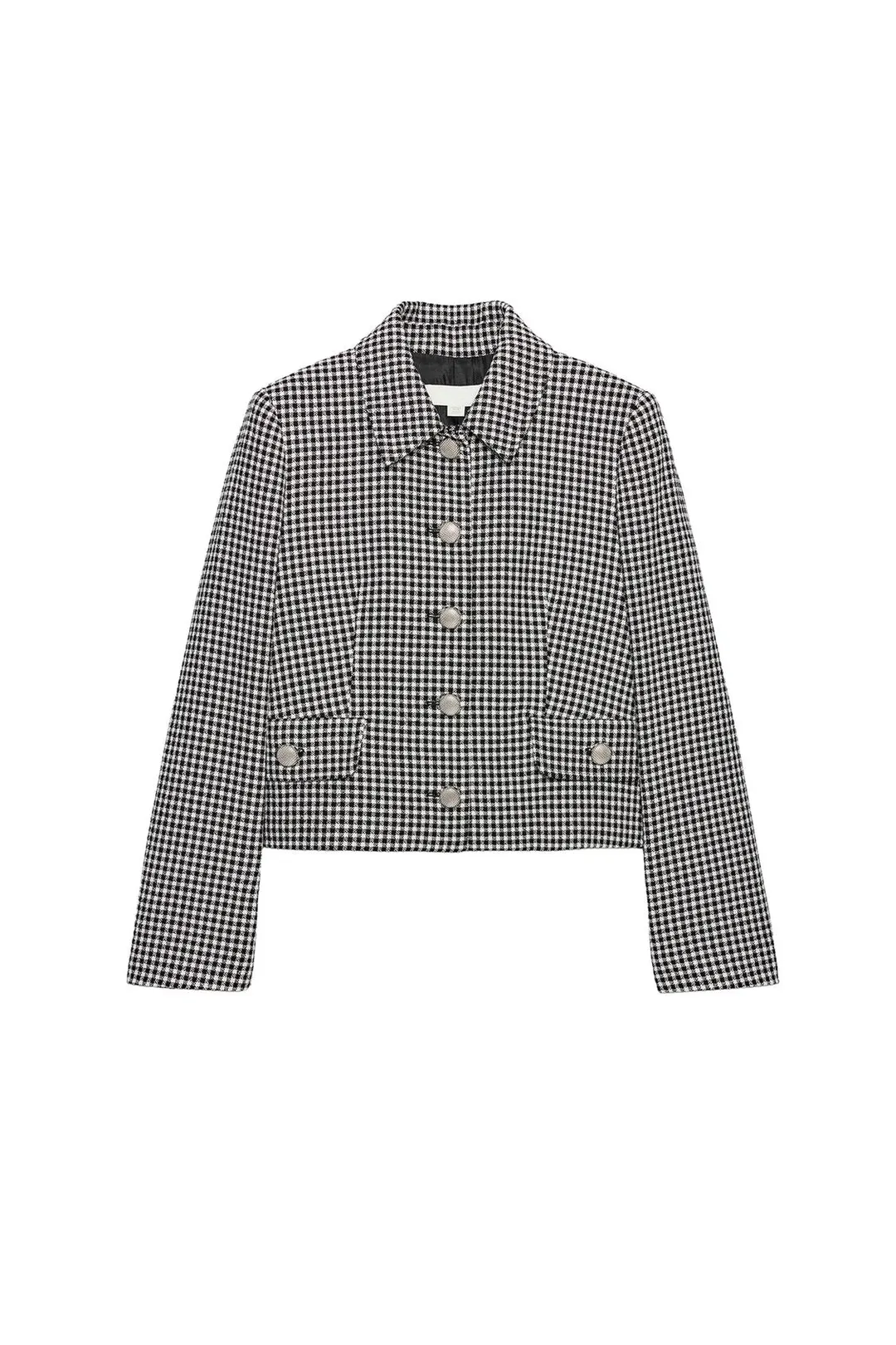 Короткая куртка в клетку, Zara