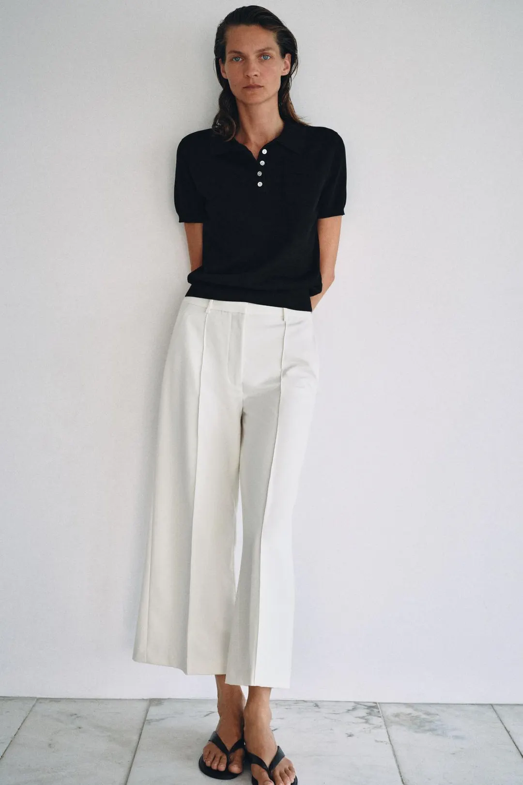 Брюки укороченные ZW Collection, Zara