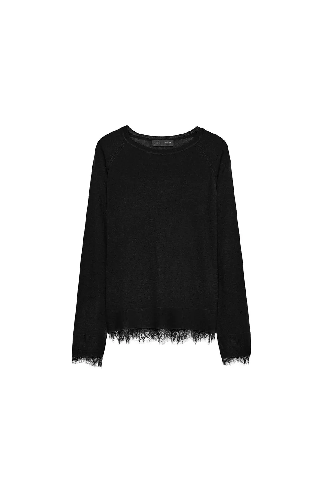 Ажурный вязаный джемпер, Zara