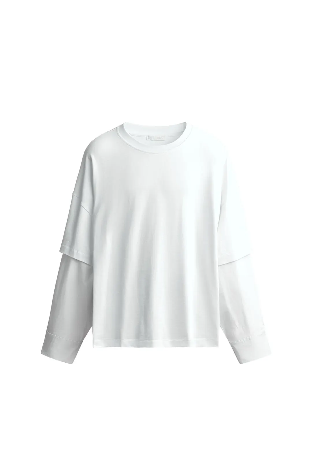 Футболка с эффектом многослойных рукавов, Zara