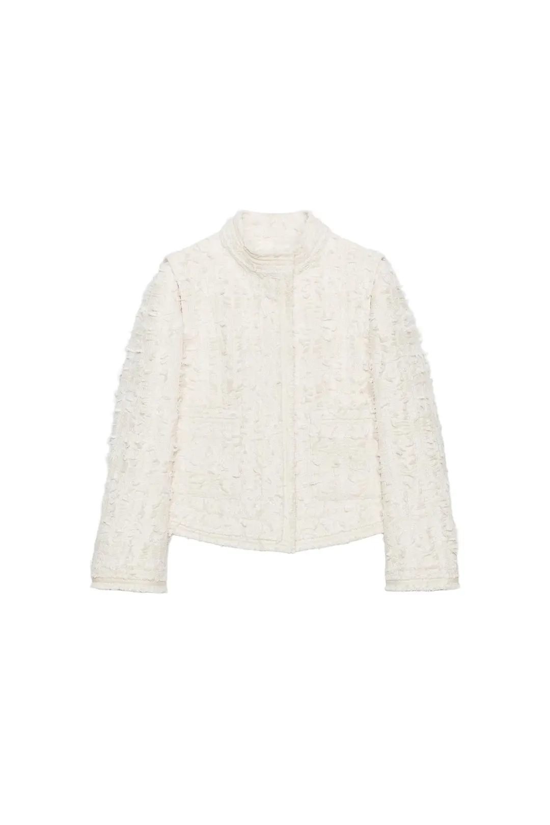 Жакет ZW Collection с воротником-стойкой, Zara