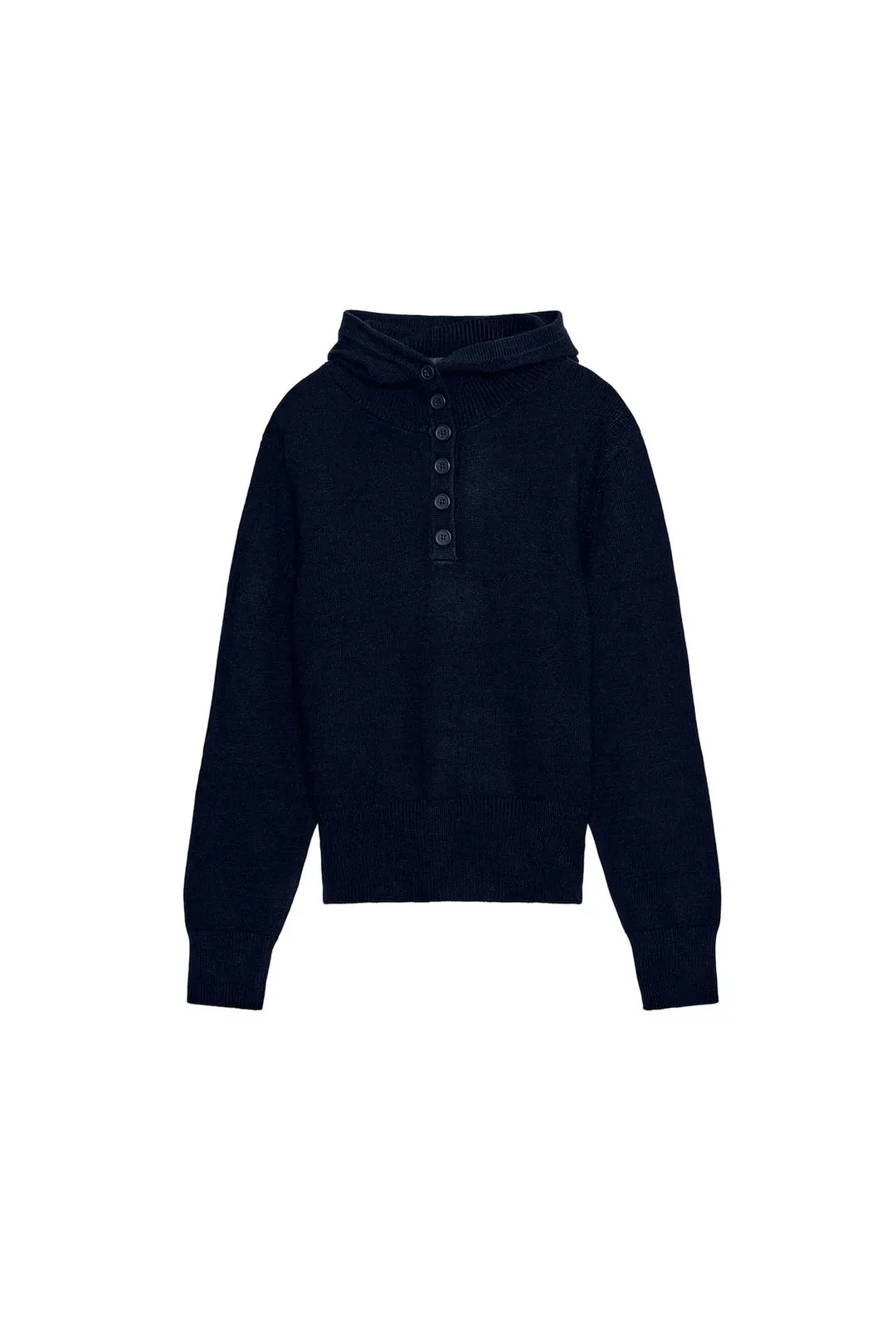 Вязаный джемпер с капюшоном, Zara