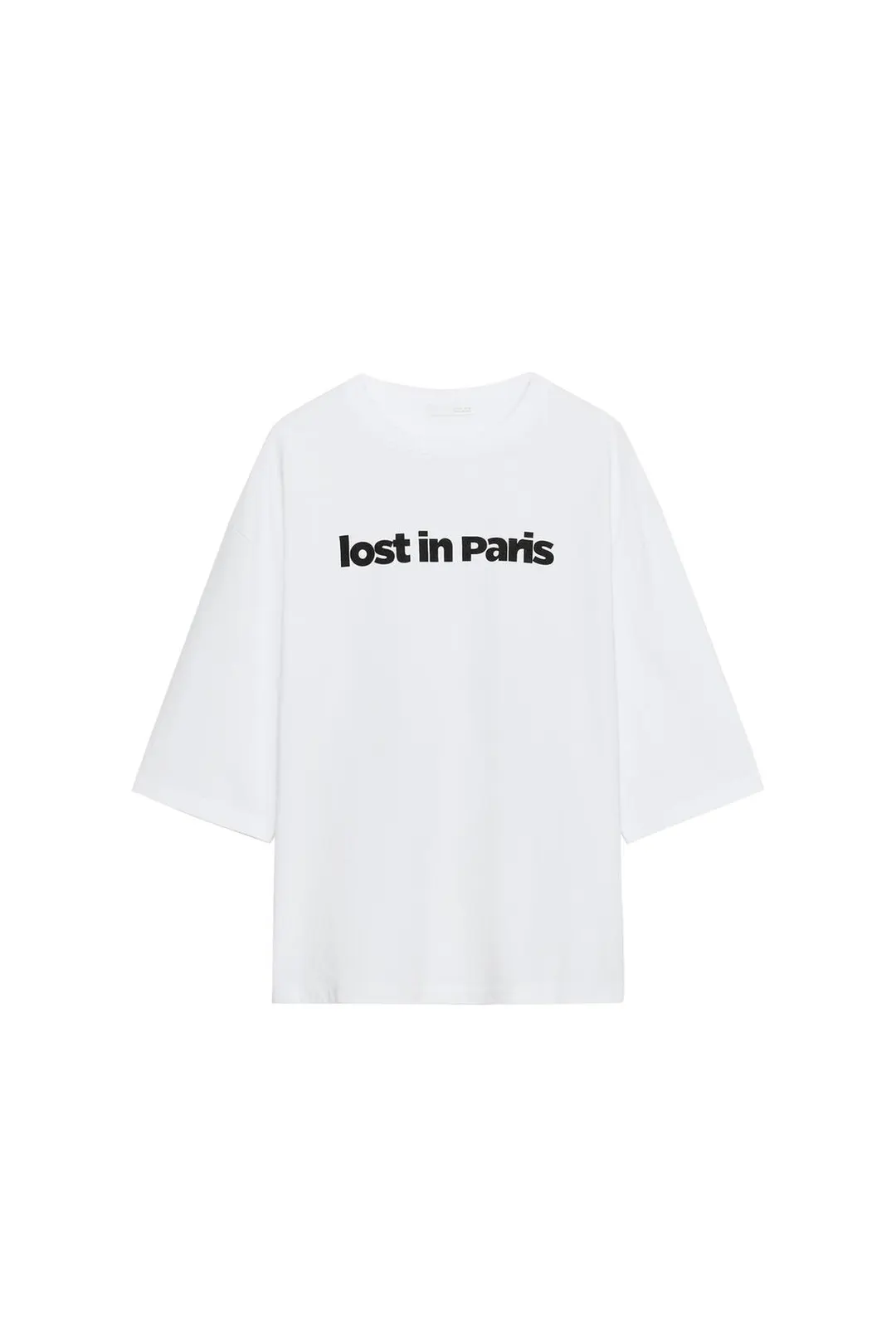 Футболка с надписью, Zara