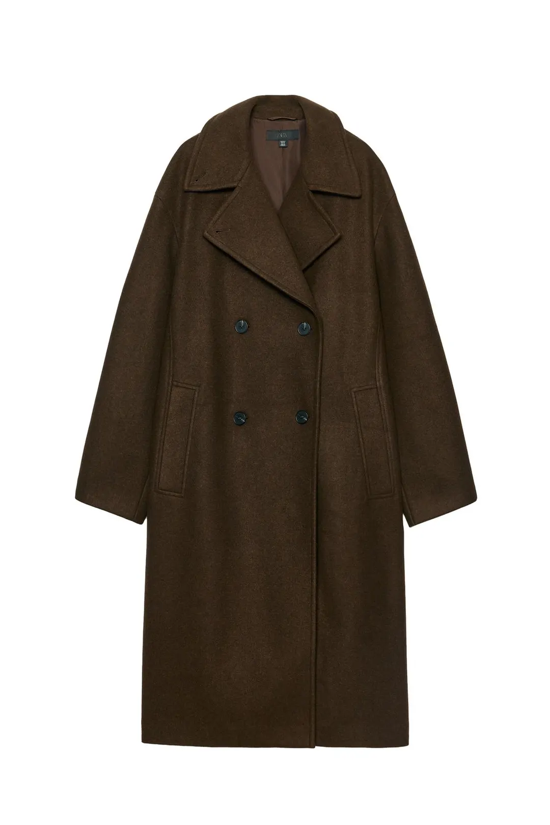 Мягкое пальто оверсайз, Zara