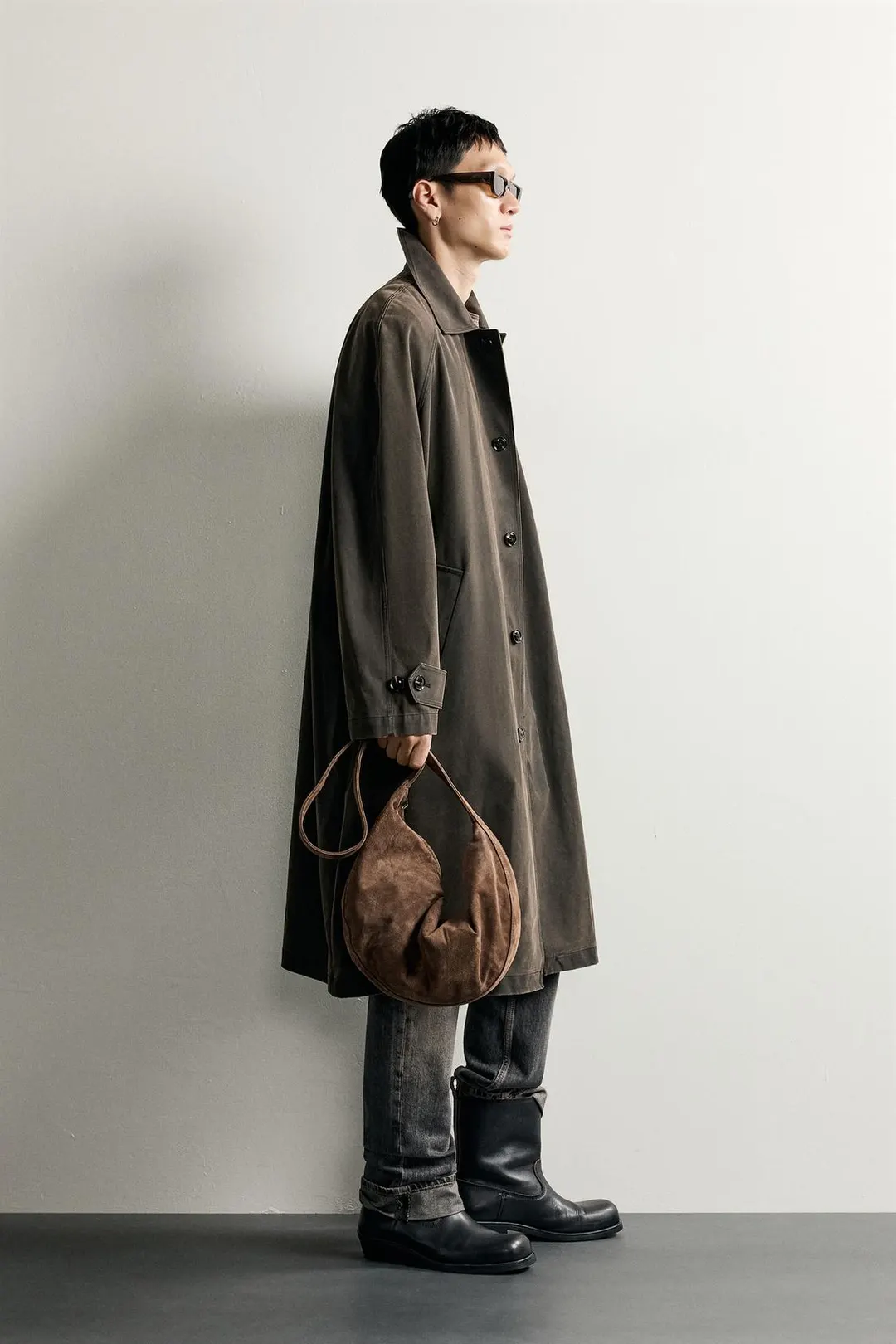 Струящийся тренч свободного кроя, Zara