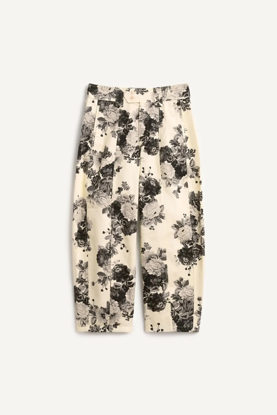 Брюки с цветочным принтом, Zara