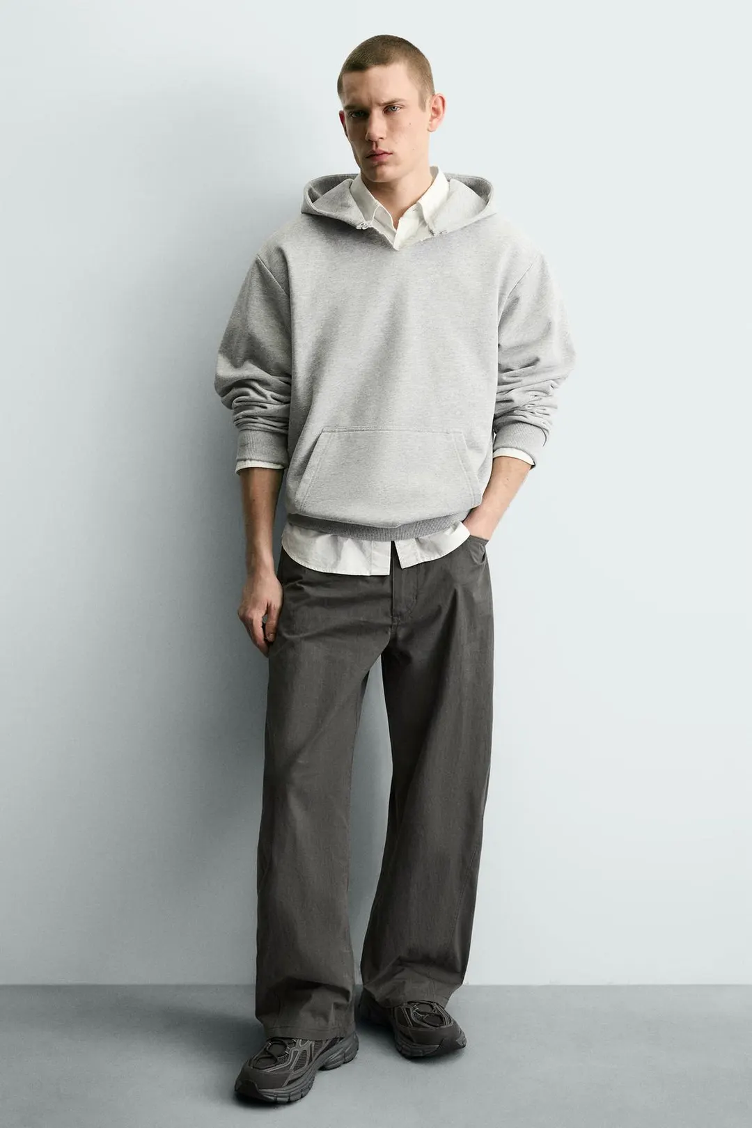 Кроссовки на массивной подошве, Zara