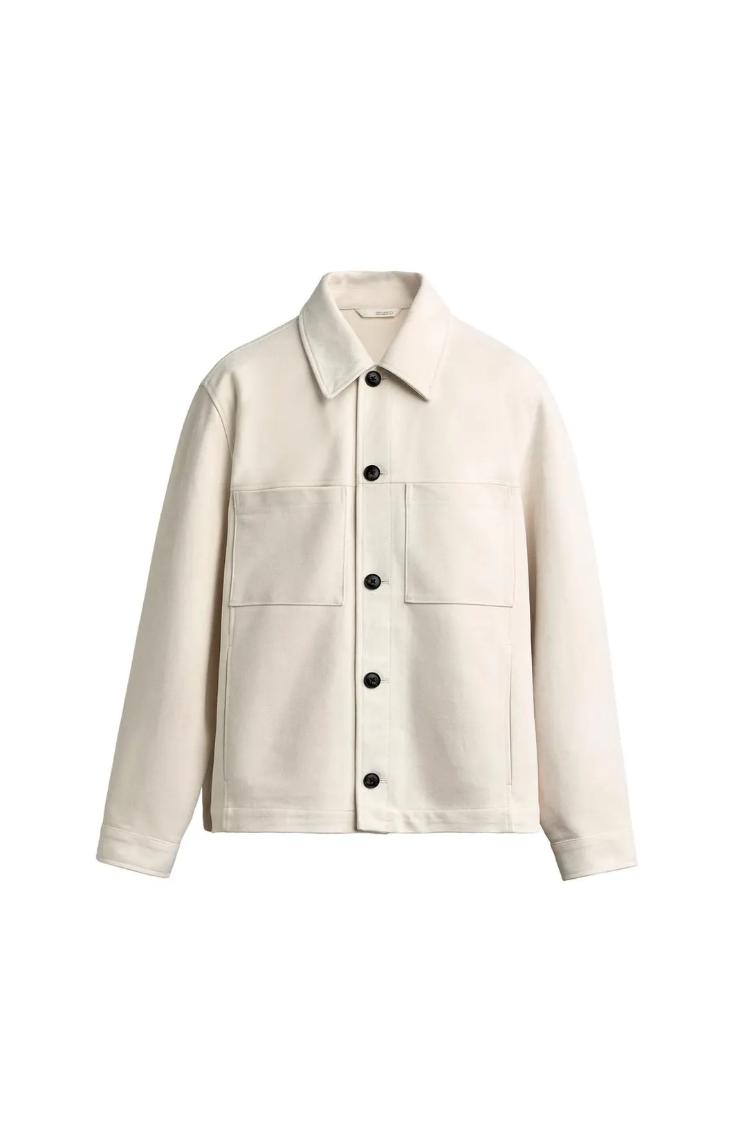 Рубашка стандартного кроя из искусственной замши, Zara