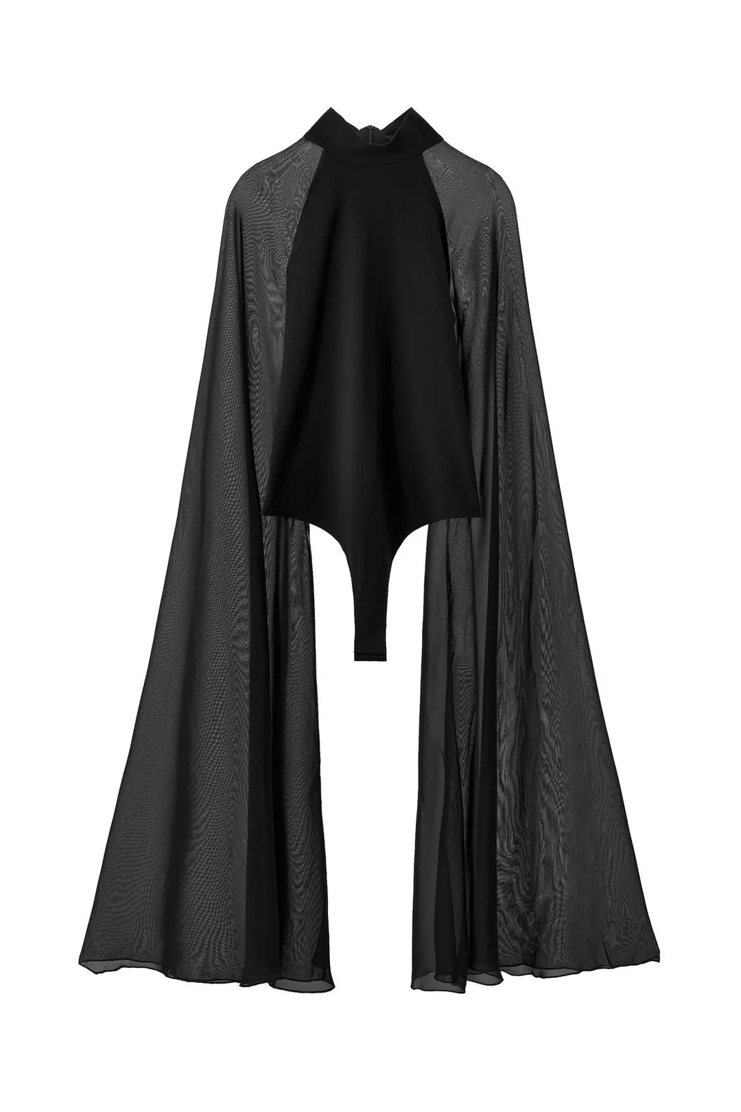 Боди с удлинёнными рукавами, Zara