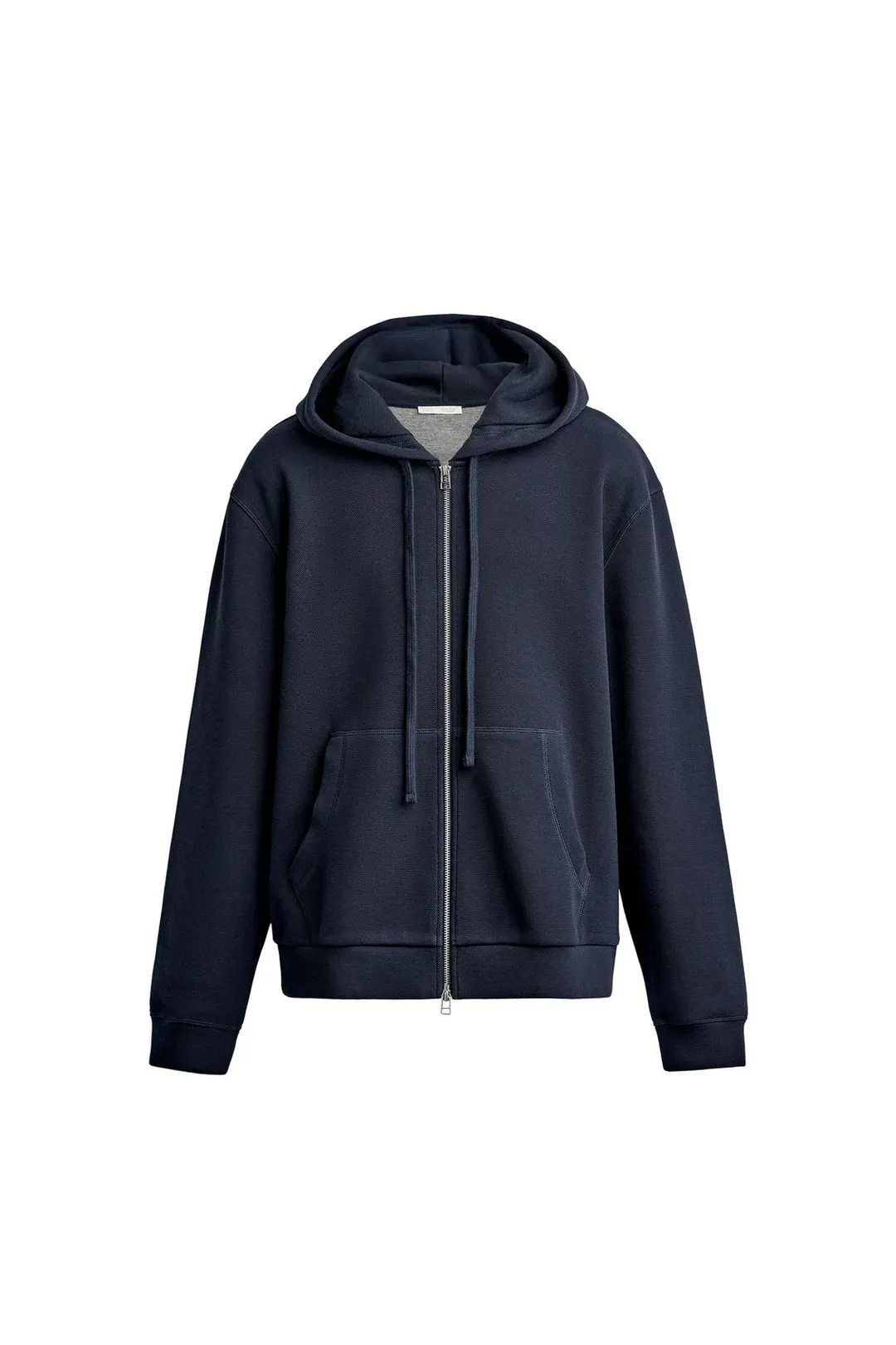 Худи из контрастного пике, Zara