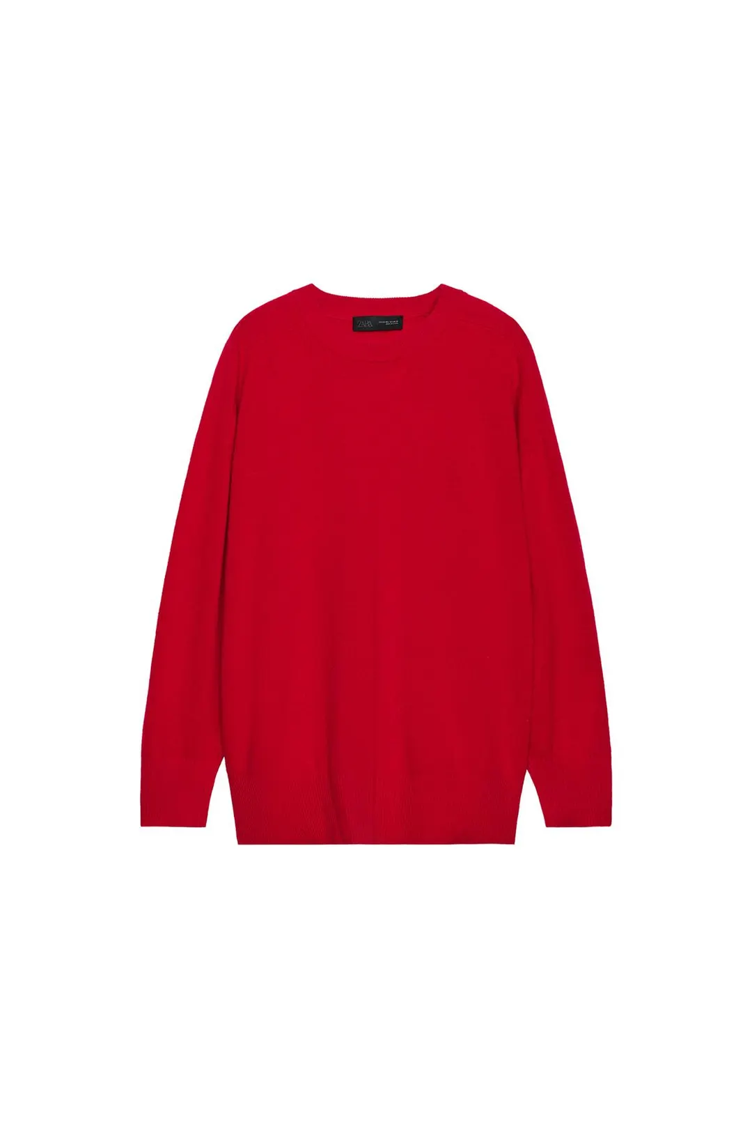 Свитер оверсайз из 100% шерсти, Zara