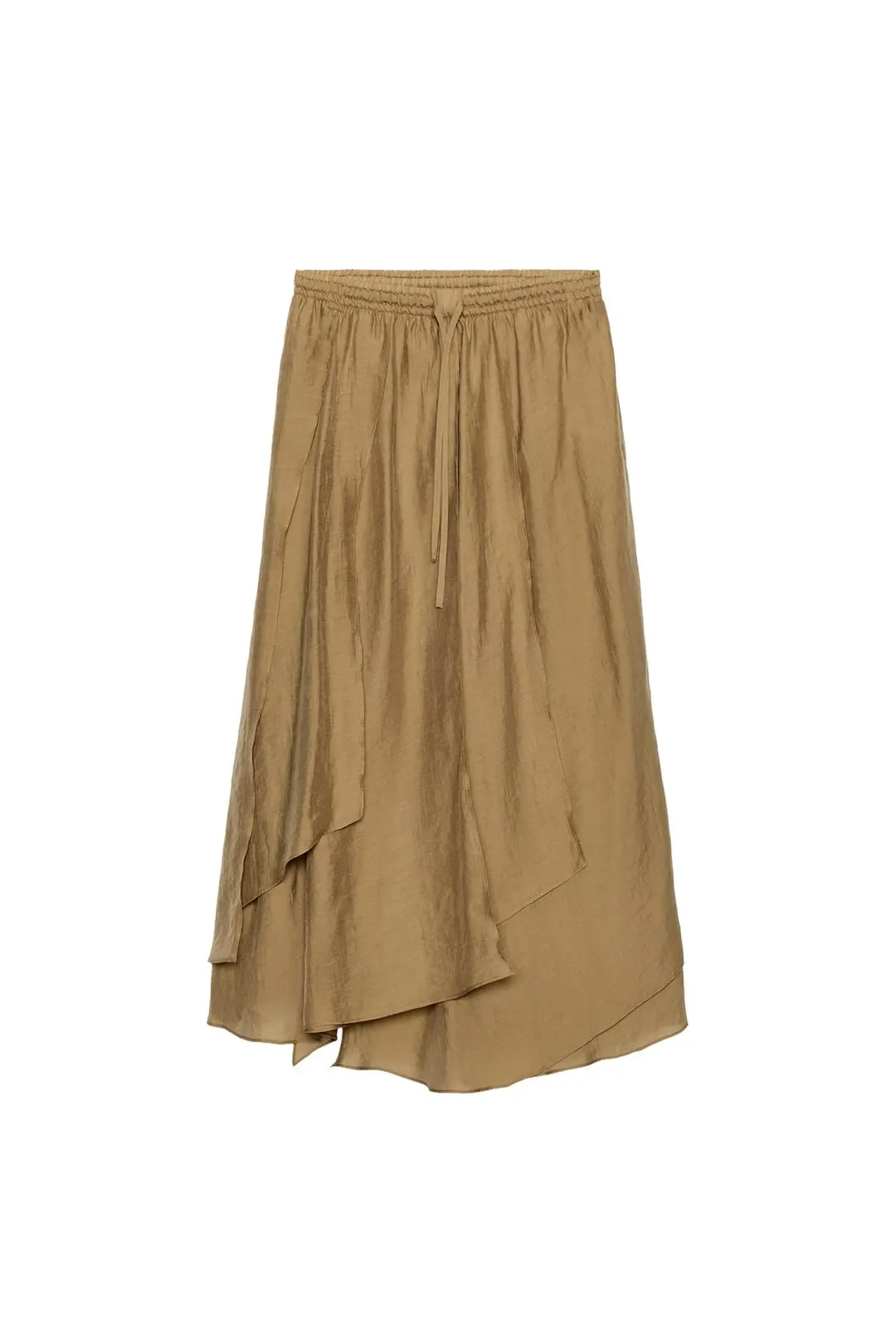 Юбка с оборками ZW Collection, Zara