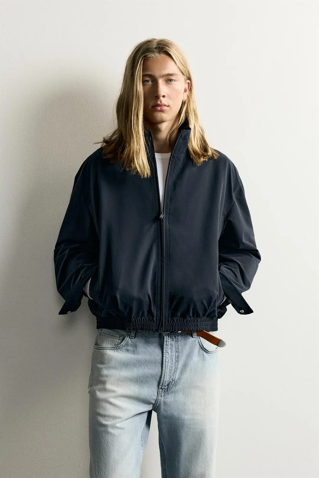 Легкая водоотталкивающая технологичная куртка, Zara