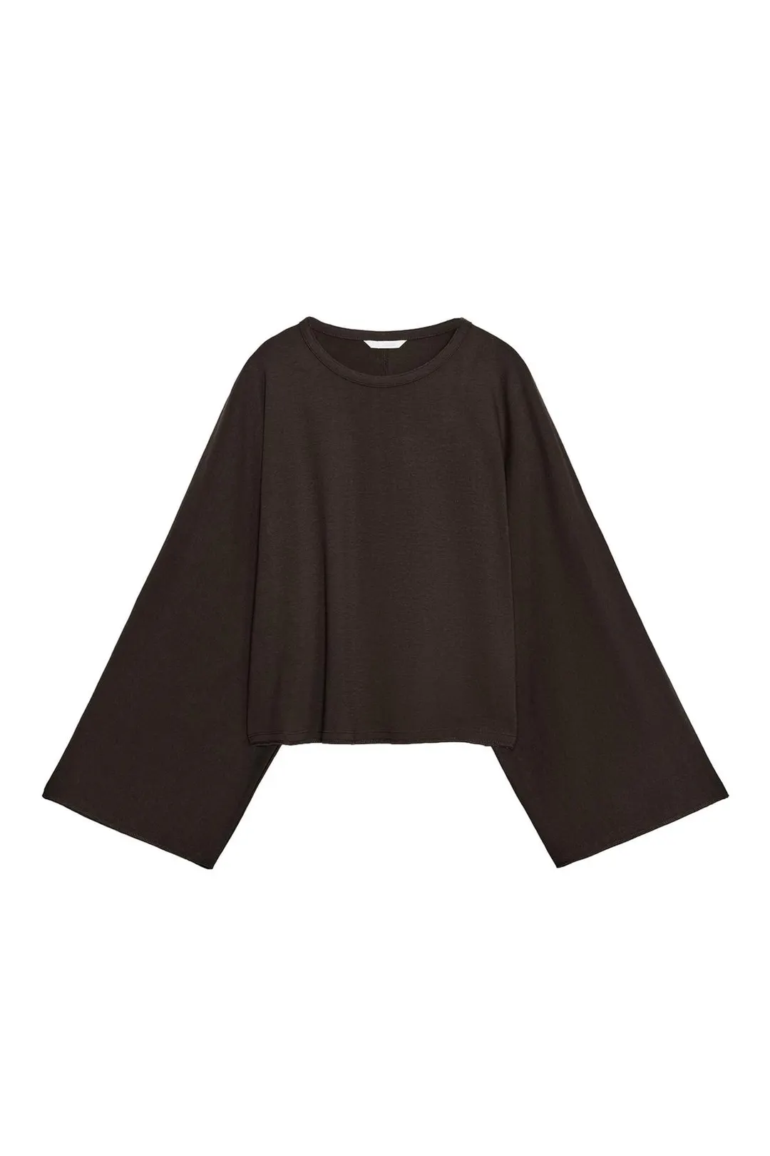 Футболка из хлопка с широкими рукавами, Zara