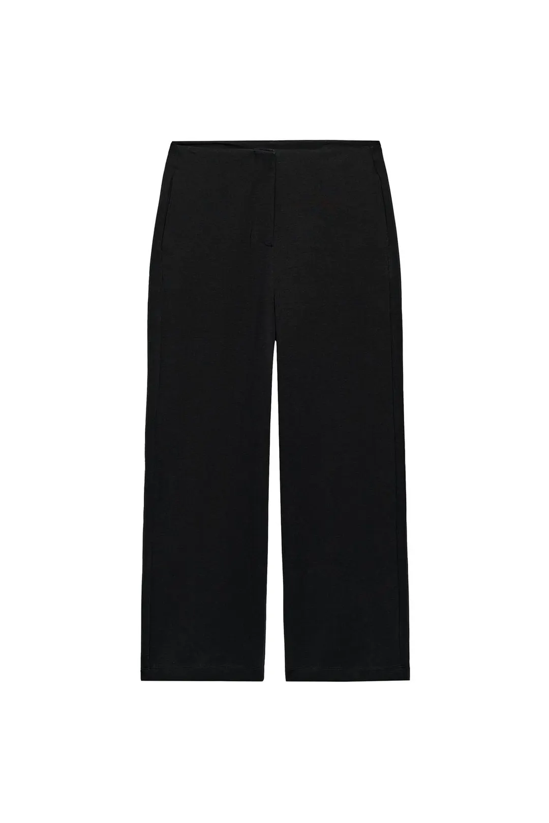 Брюки укороченные широкого кроя, Zara
