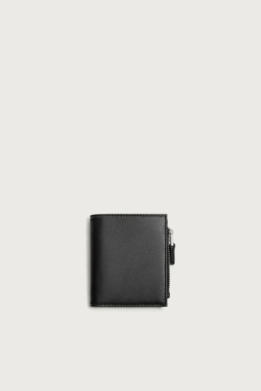 Кошелек однотонный с монетницей, Zara