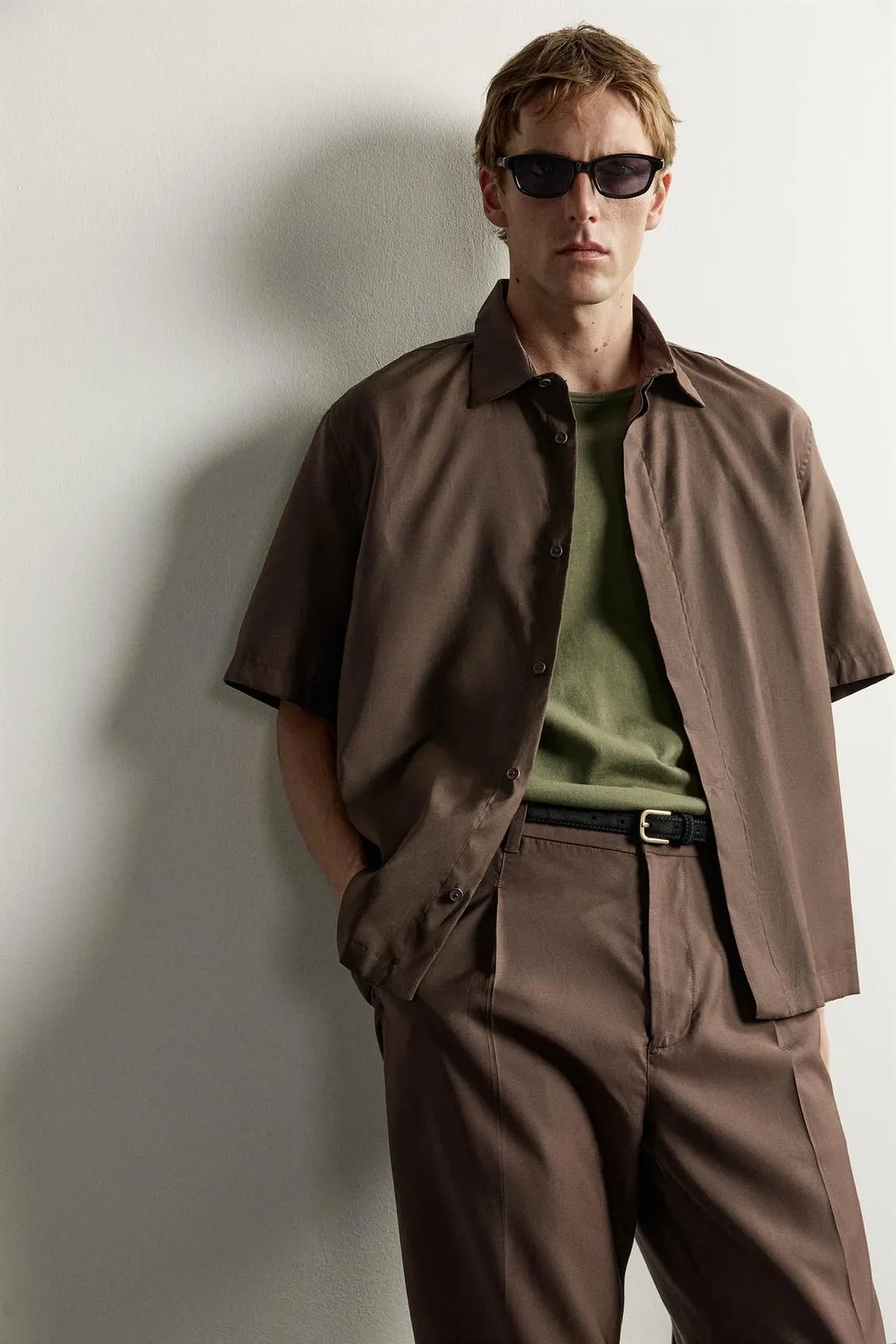 Струящаяся рубашка свободного кроя, Zara