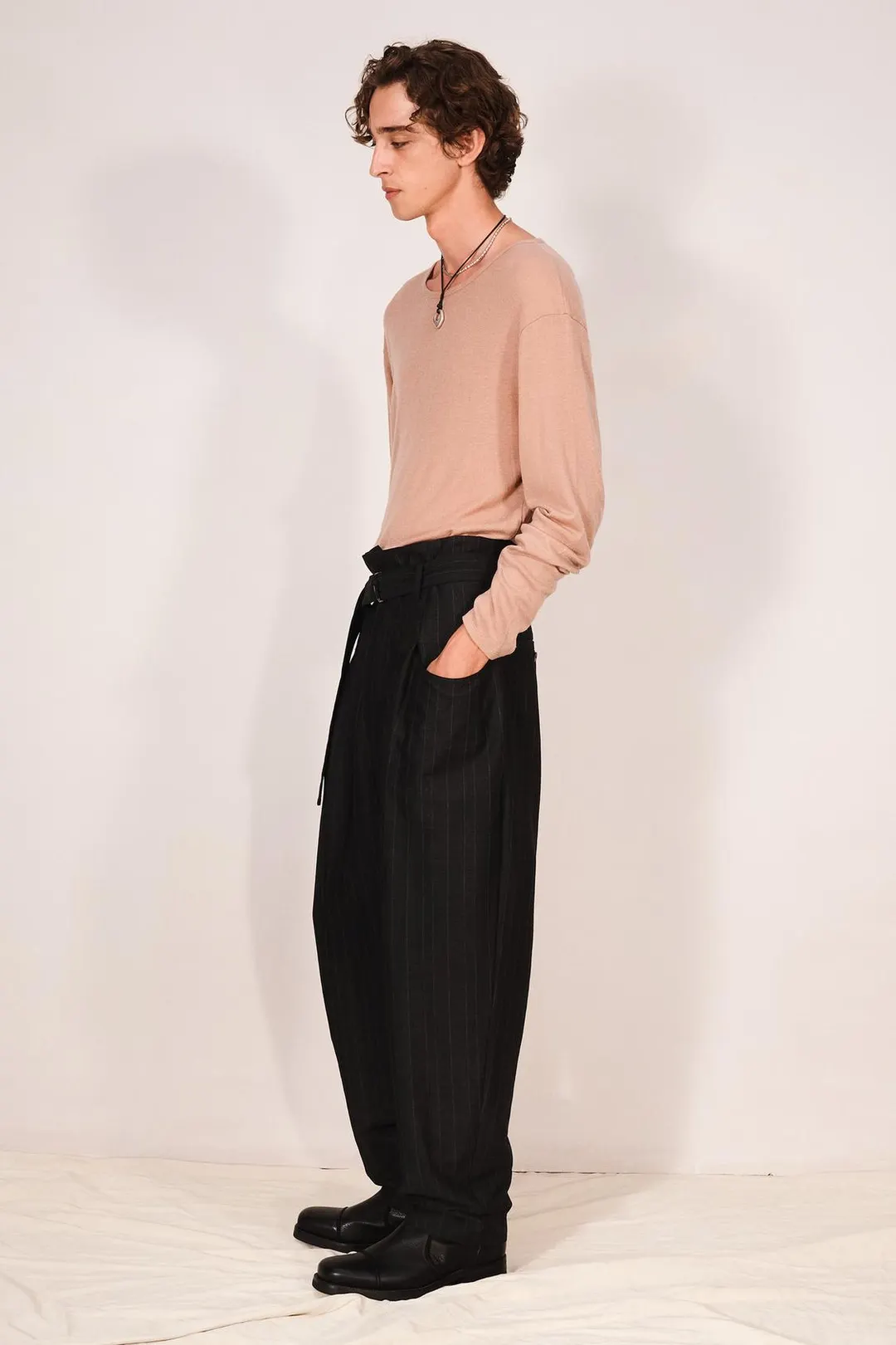 Футболка свободного кроя из лиоцелла и шерсти, Zara