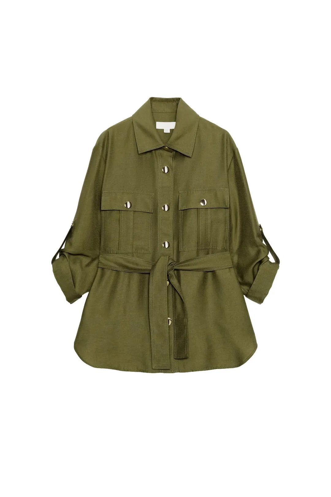 Куртка сафари с поясом, Zara