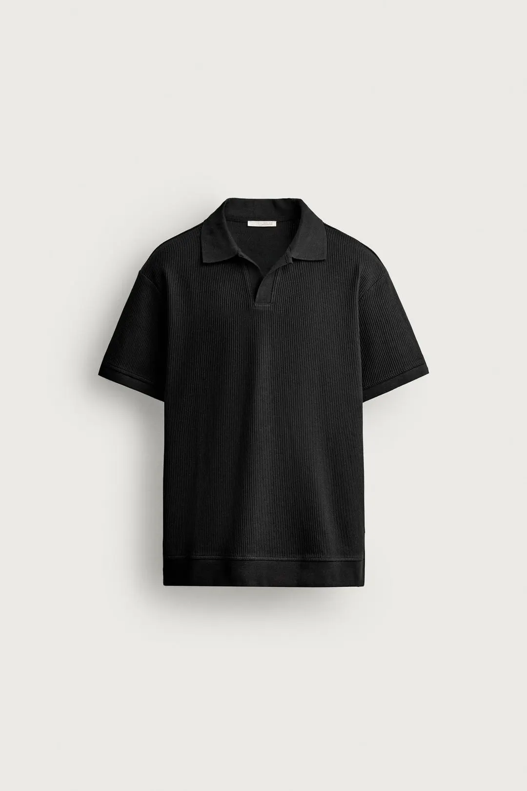 Поло с вертикальной фактурой, Zara