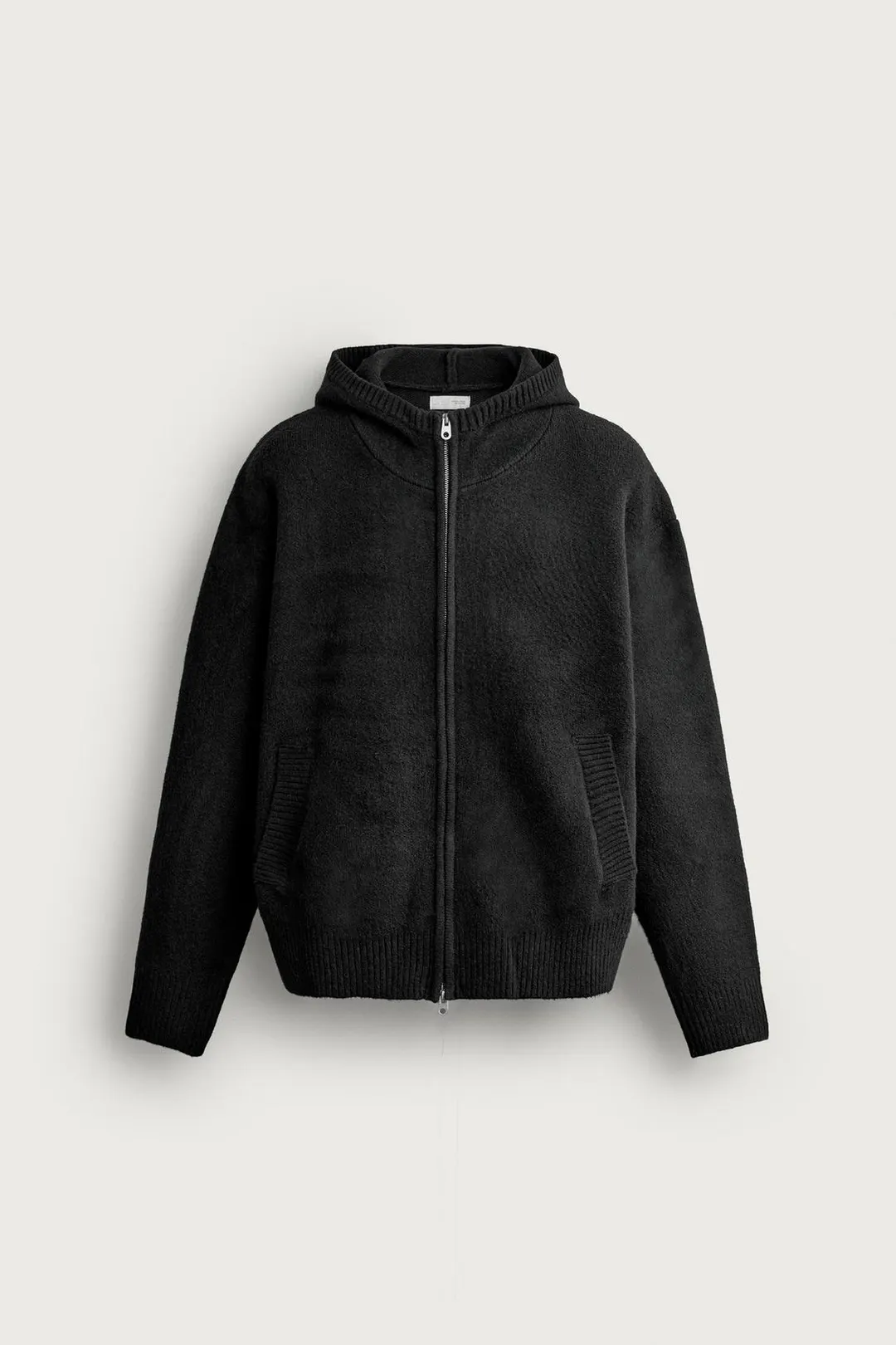 Кардиган свободного кроя с капюшоном, Zara