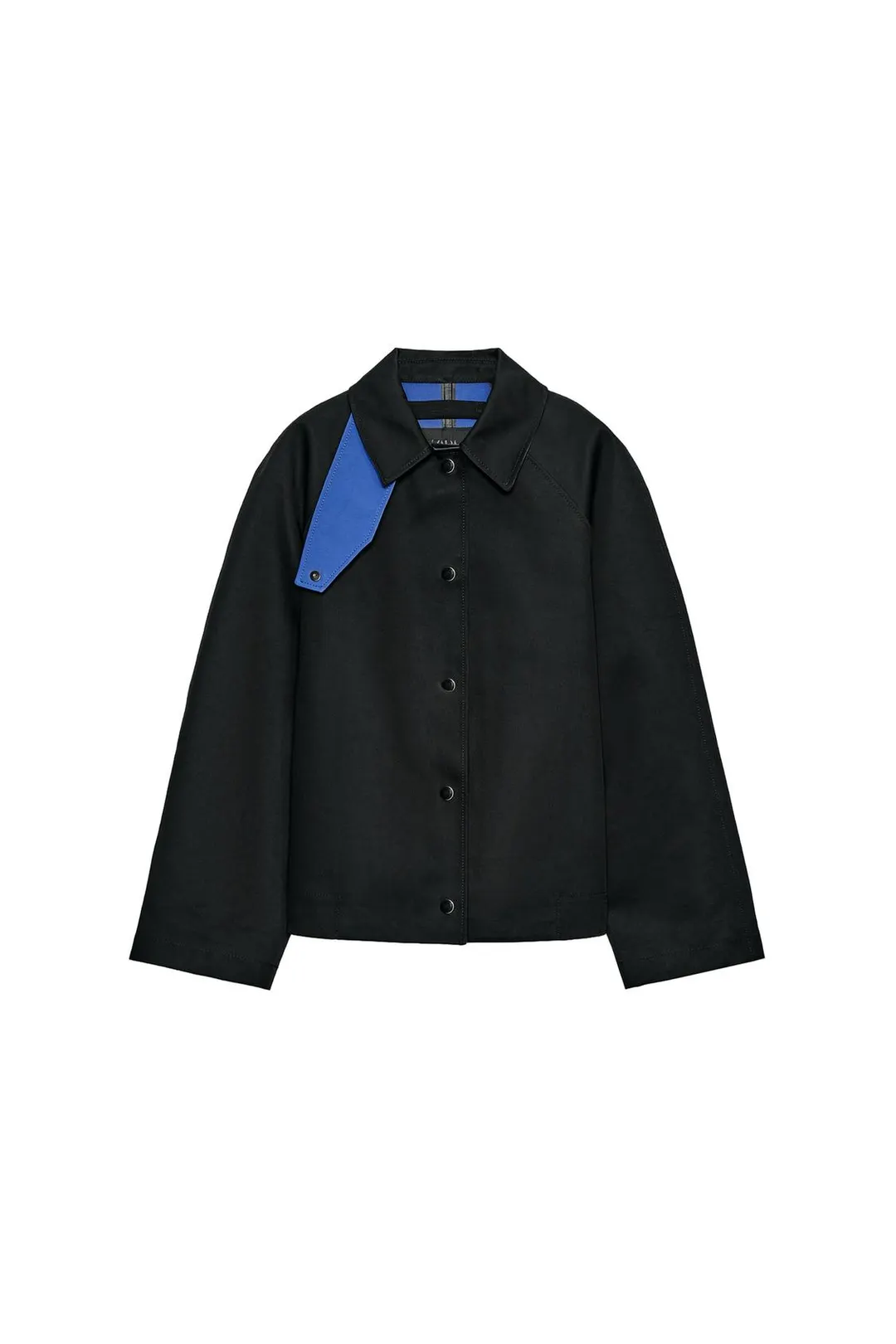 Куртка с контрастной внутренней отделкой ZW Collection, Zara